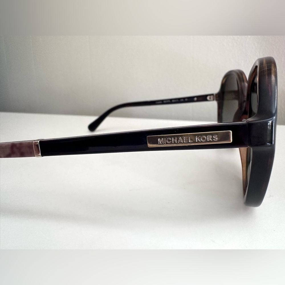 Michael Kors Tortoise Gradient Oversized Women's Sunglasses - Picture 12 of 16